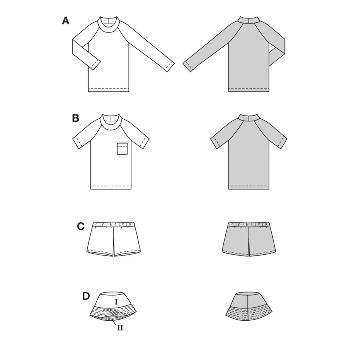 Abbigliamento da spiaggia