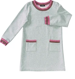 Abito camicia– con rifiniture a fascia