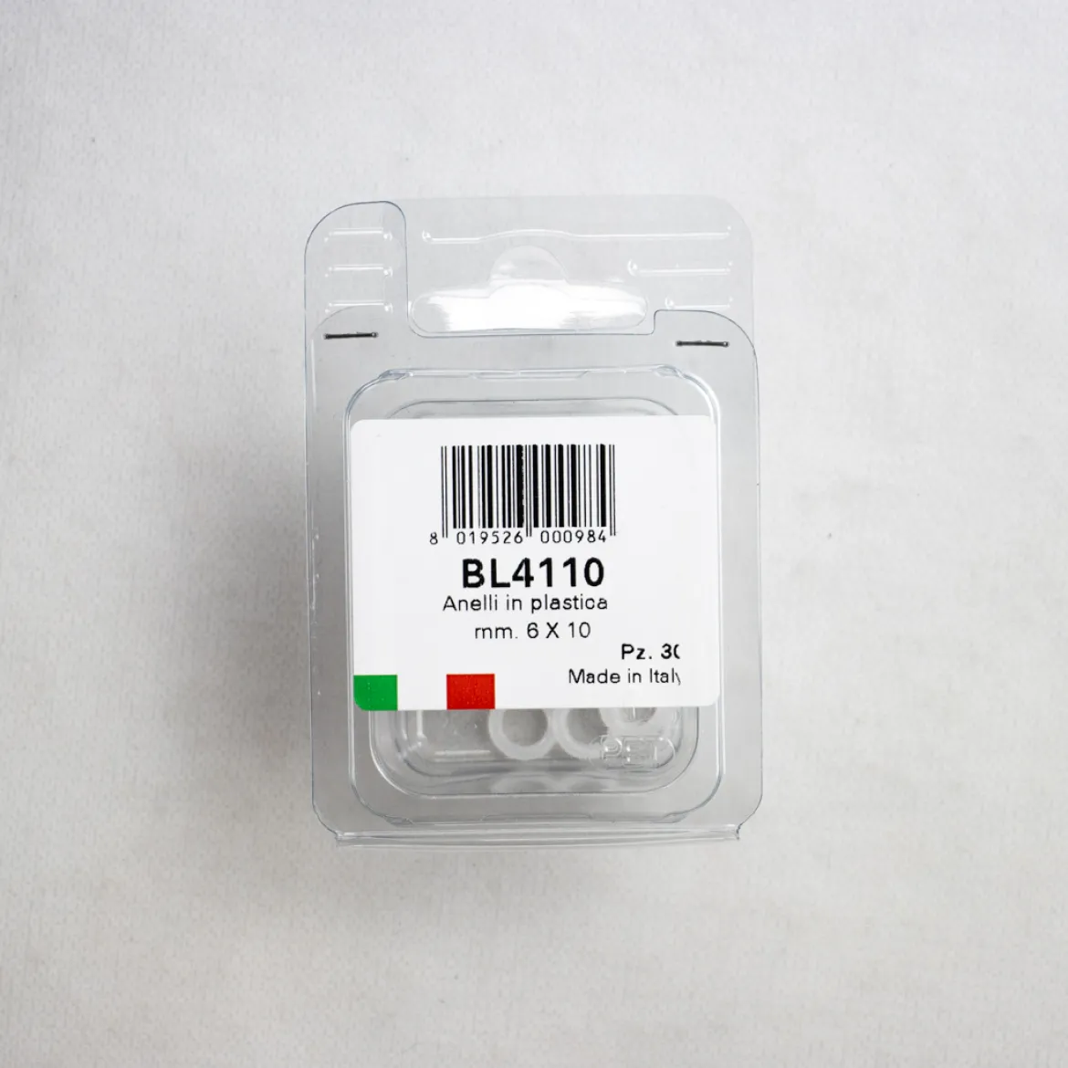 Anelli plastica mm.10