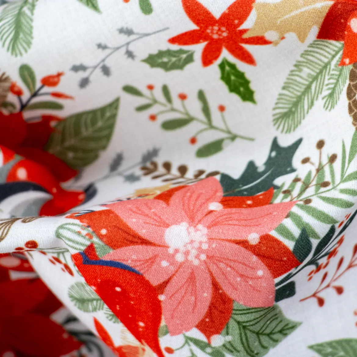 BABY COTONE DIGITALE FIORI NATALE