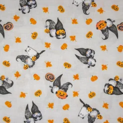 BABY COTONE DIGITALE GNOMI HALLOWEEN