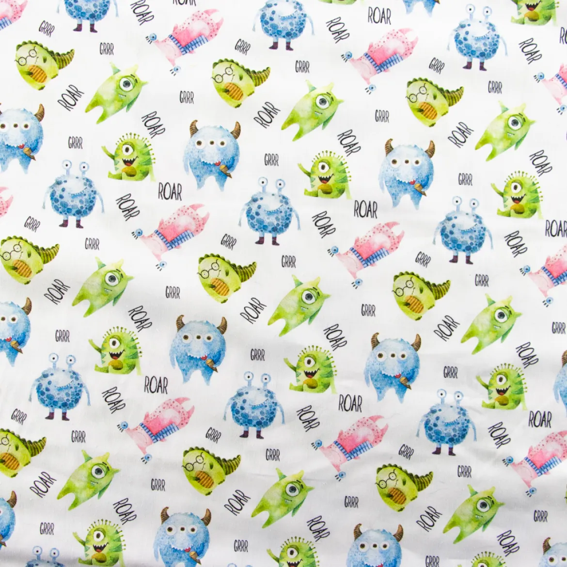 BABY COTONE DIGITALE MOSTRI