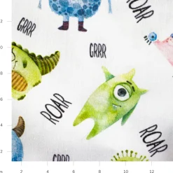 BABY COTONE DIGITALE MOSTRI