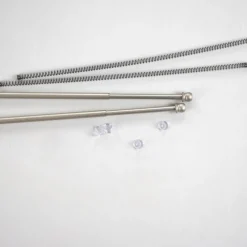 Bacchette ø7 acciaiomolla 60/72