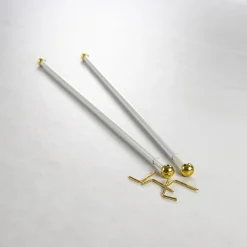 Bacchette ø7 verniciate bianche 80/95