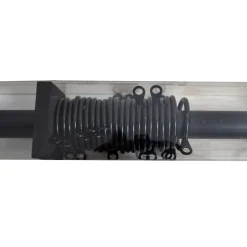 BASTONE ESTENSIBILE SPIRALE 160-310 NERO