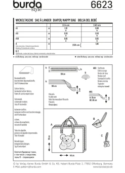 borsa per pannolini