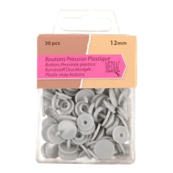 BOTTONE AUTOMATICO IN PLASTICA 12MM