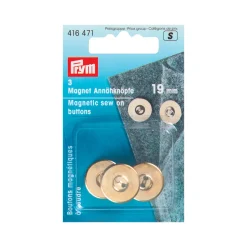 Bottone magnetici per cucire 19mm