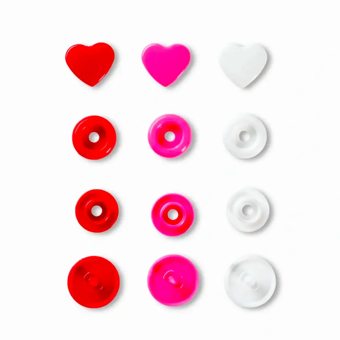 Bottoni pressione Love 12,4mm