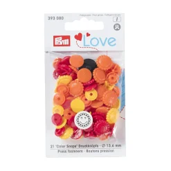 Bottoni pressione Love 13,6mm