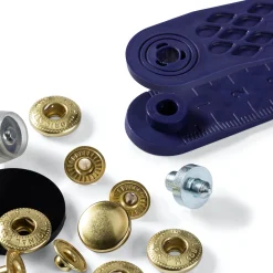 Bottoni pressione 12mm oro