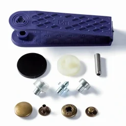 Bottoni pressione 15mm ottone antico