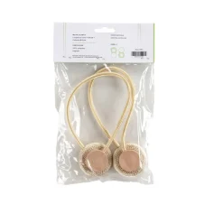 calamita per tende cerchio beige