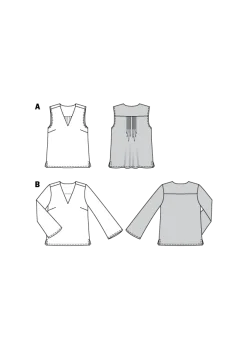 Camicetta - Top - Scollo a V