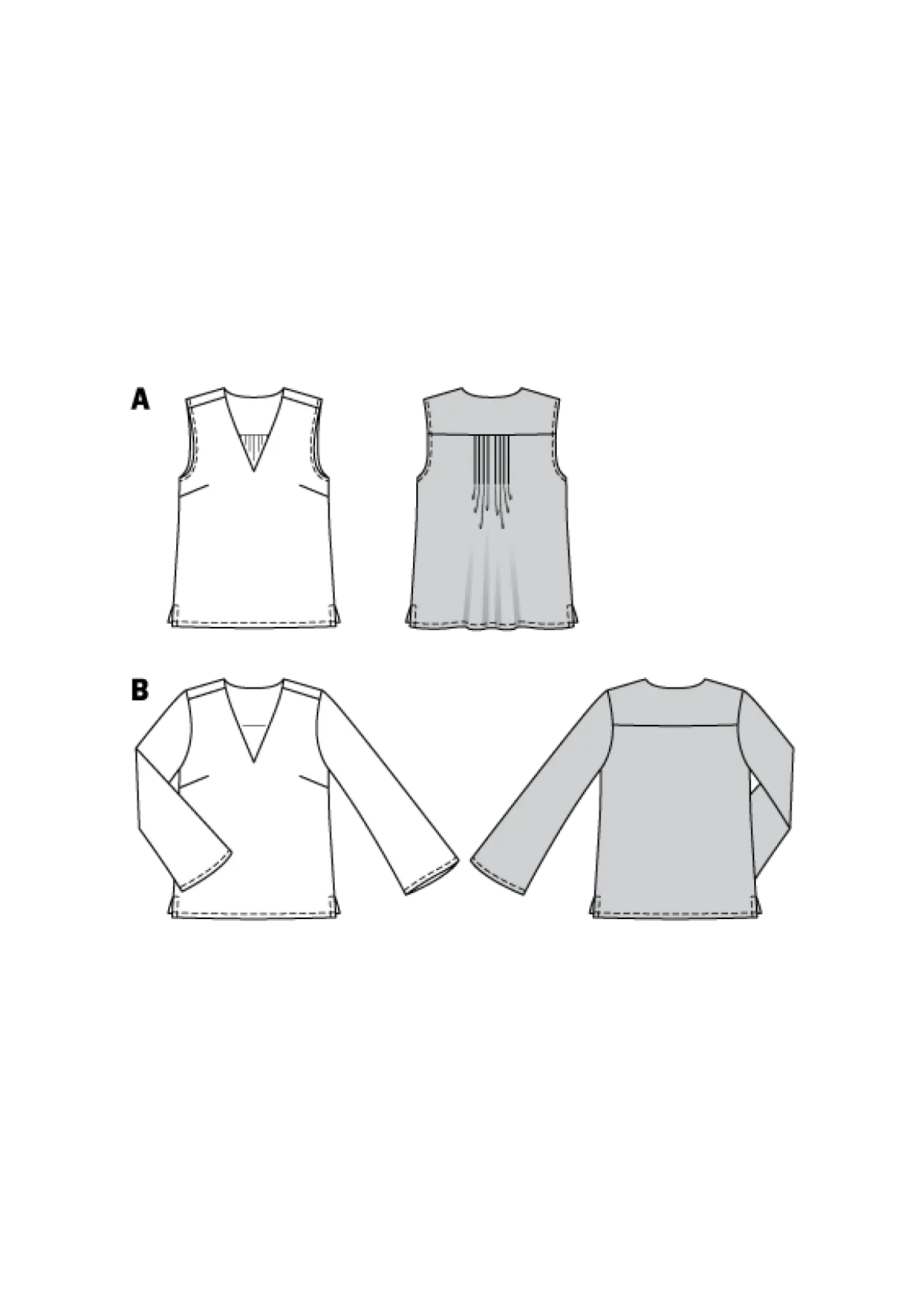 Camicetta - Top - Scollo a V