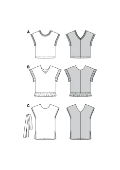 Camicia camicetta - Spalle scoperte -Sc
