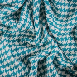 CAPPOTTO PIED POULE DOUBLE FACE