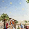 CENTRO TAVOLA 100X100 NATALE