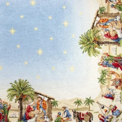 CENTRO TAVOLA 100X100 NATALE