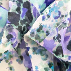 CHIFFON CREPE NICOLETTA FIORITURA
