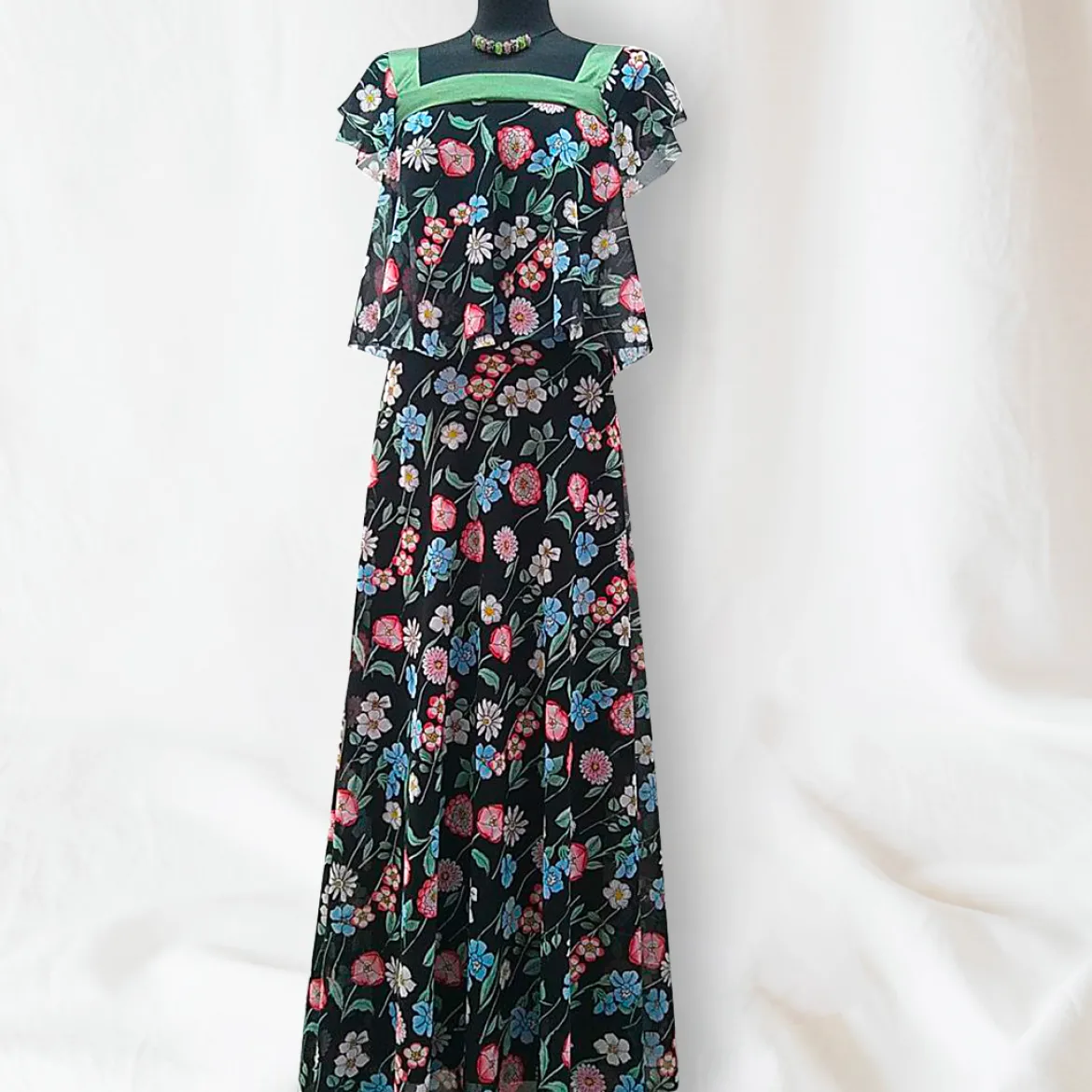 CHIFFON NICOLETTA FIORI DI CAMPO