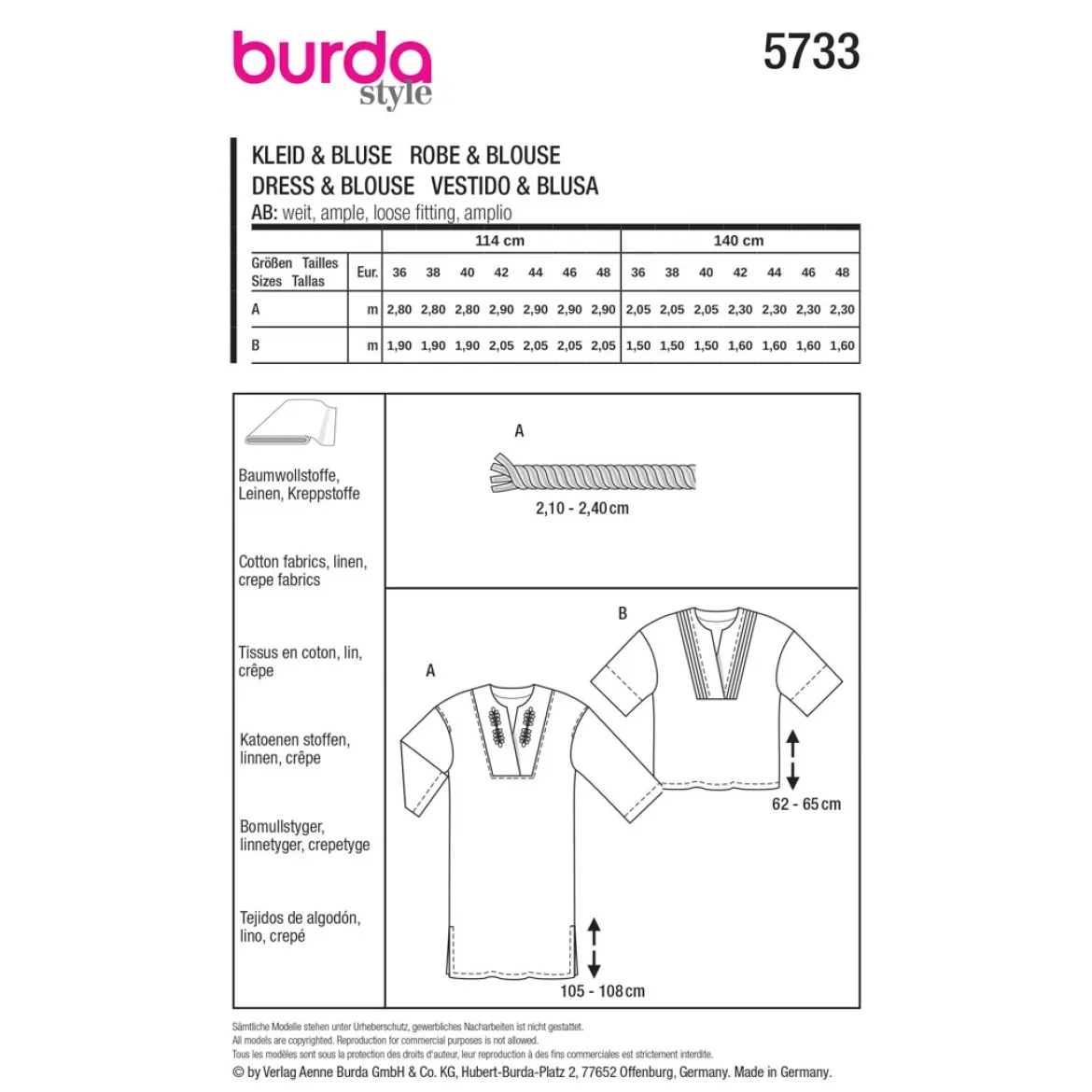 Dress & Blouse