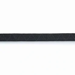 Elastico lavabile 12mm nero 2 MT