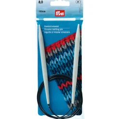 Ferri circolari plastica 100cm 8mm