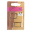 FIBBIE METALLO 2PZ 20 MM