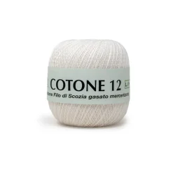 FILO UNCINETTO COTONE N.12 GOM.DA 100G
