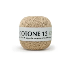 FILO UNCINETTO COTONE N.12 GOM.DA 100G