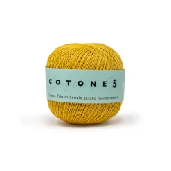 FILO UNCINETTO COTONE N.5 GOM.DA 100G