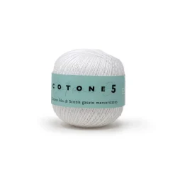 FILO UNCINETTO COTONE N.5 GOM.DA 100G