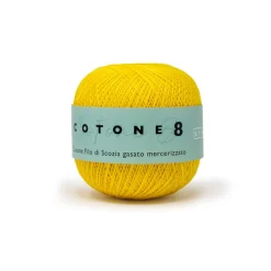 FILO UNCINETTO COTONE N.8 GOM.DA 100G