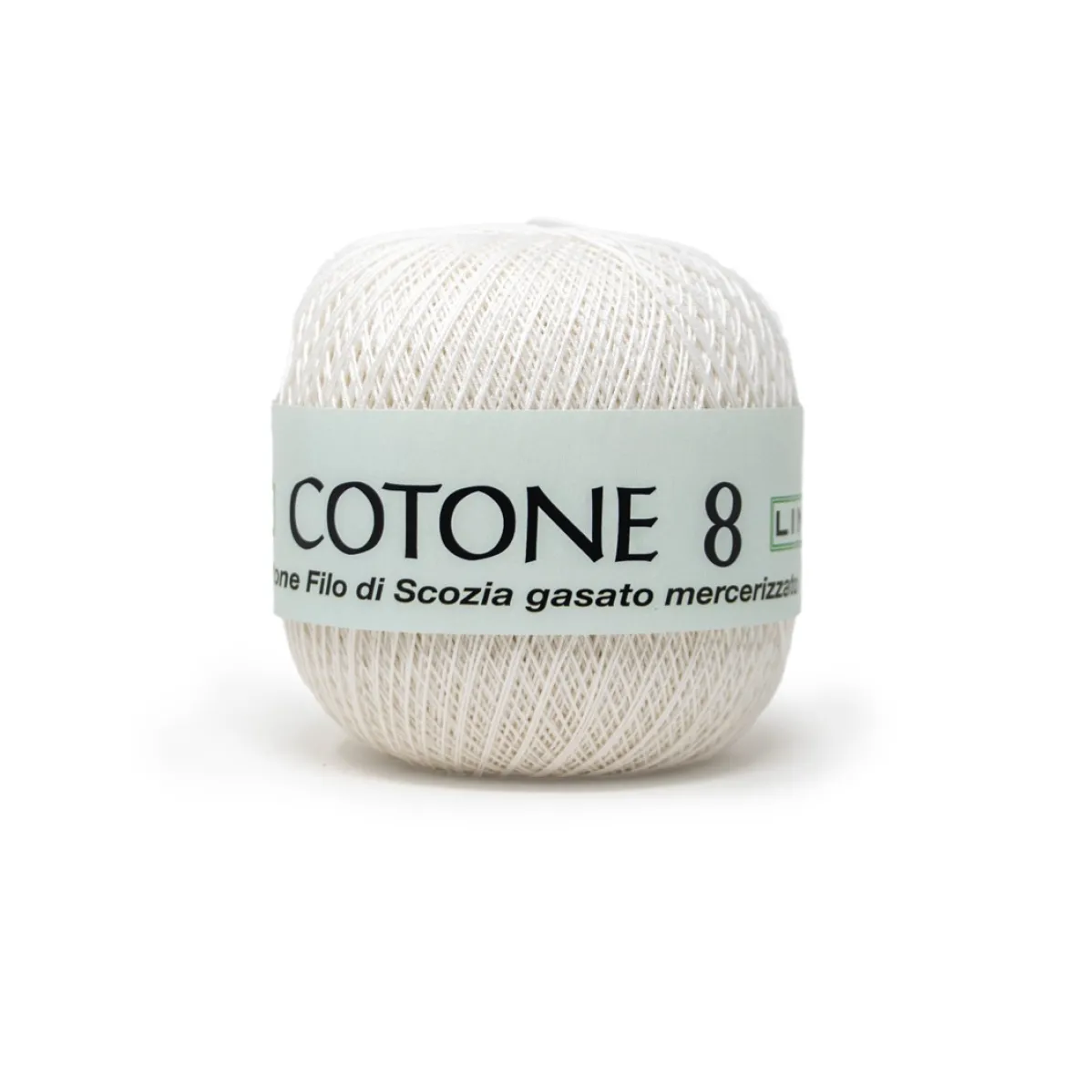 FILO UNCINETTO COTONE N.8 GOM.DA 100G