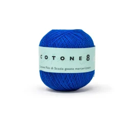 FILO UNCINETTO COTONE N.8 GOM.DA 100G
