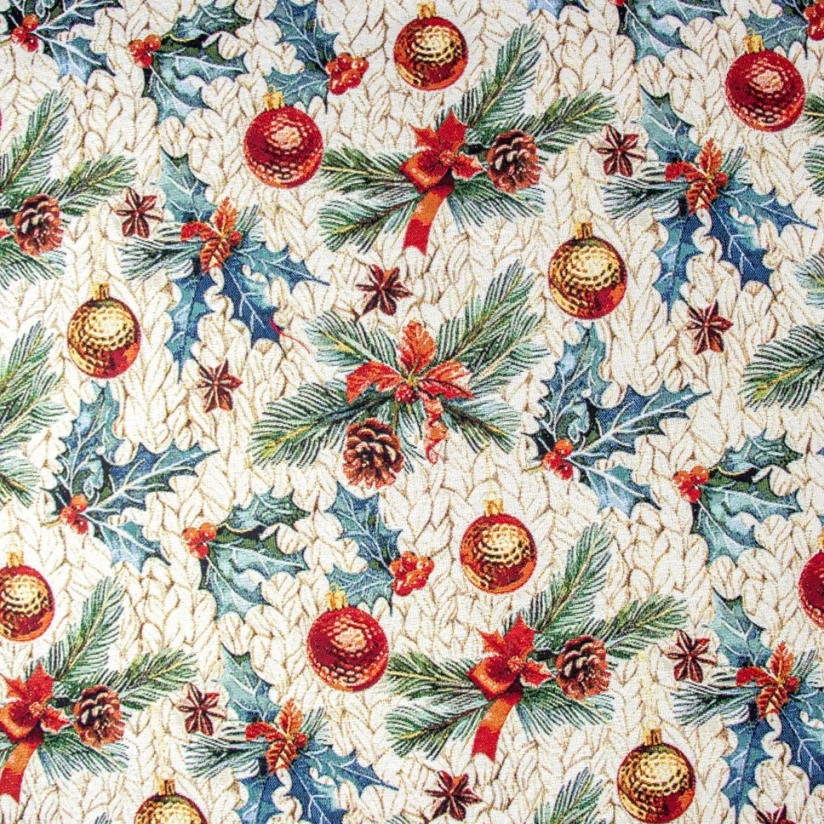 GOBELIN HOLLY CHRISTMAS