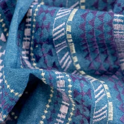 JEANS RICAMATO GEOMETRICO