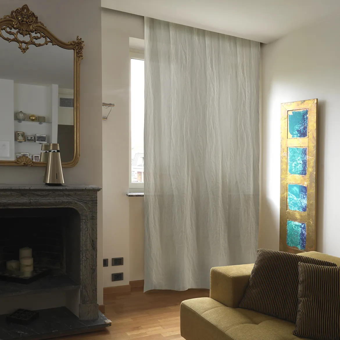 LINO STROPICCIATO TENDA