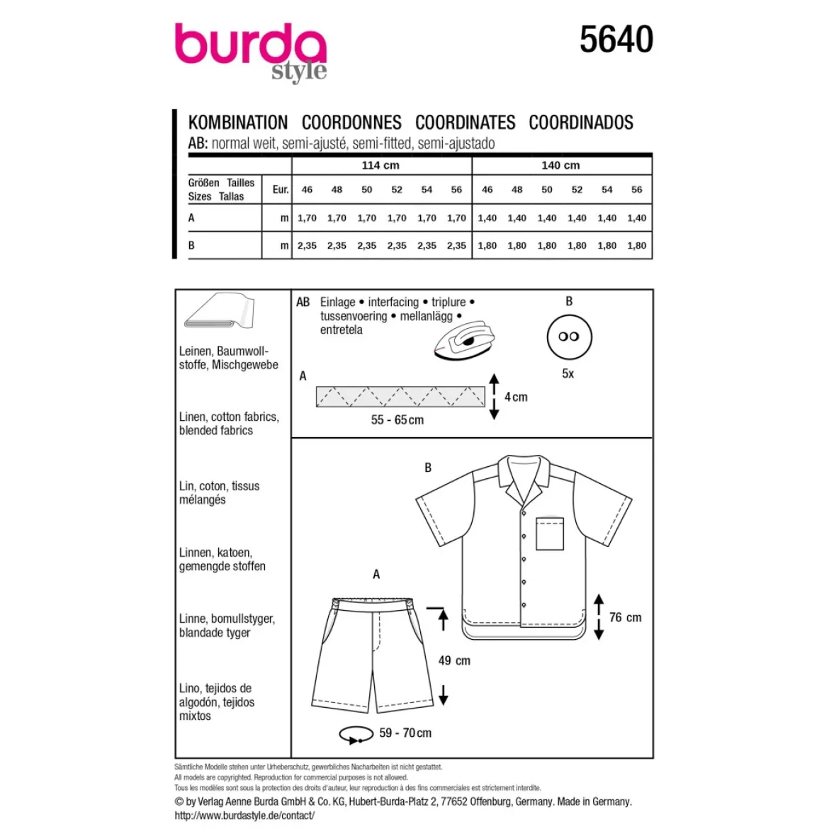 Maglia e Pantaloncino