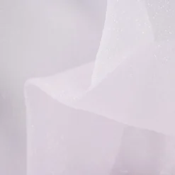 ORGANZA GOFFRATA BRILLANTINATA MANCHE SPOSA