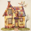 Pannelli 47x47 casetta patchwork
