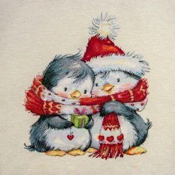 Pannelli 47x47 pinguini Natale