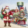 PANNELLI 47X47 XMAS TRAIN
