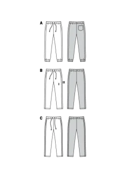 PANTALONI DA JOGGING - VITA ELASTICA -P