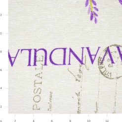 PASSATOIA STAMPATA LAVANDA