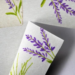 PASSATOIA STAMPATA LAVANDA
