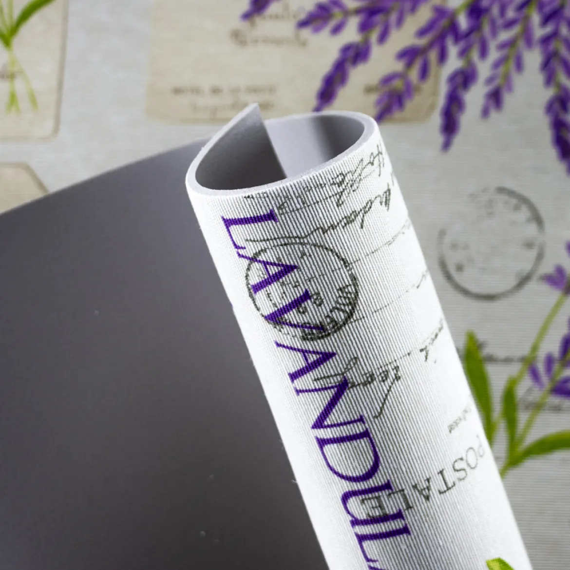 PASSATOIA STAMPATA LAVANDA