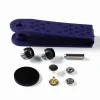 Rivetti 9mm argento/ferro antico